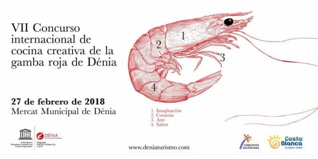 vii concurso de cocina creativa de la gamba roja de denia