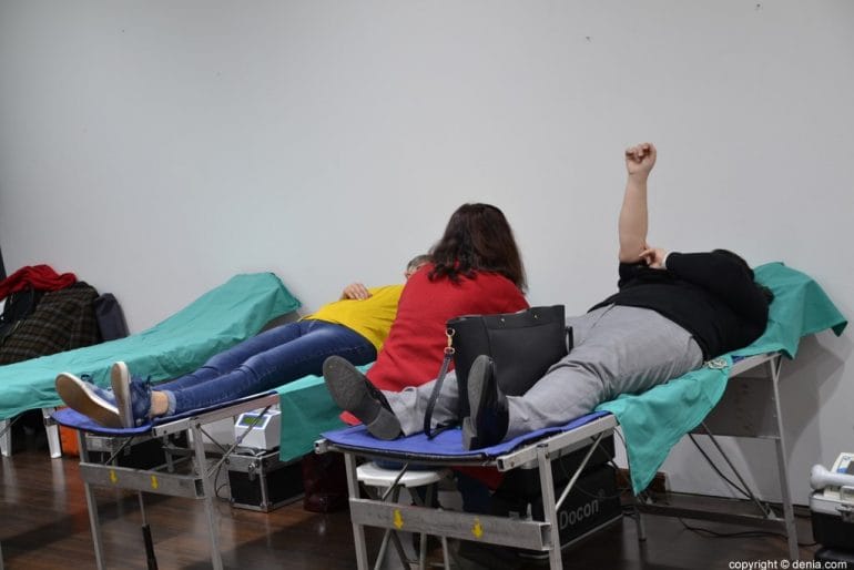 Donación de Sangre en Portal de la Marina - donantes