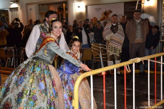 02 crema de las fallas de denia 2018 encendiendo la mecha