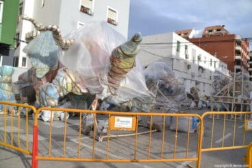 Plantà fallas Dénia 2018 – Diana