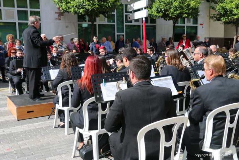 Concierto de la Banda de Dénia en la falla Saladar - Pasodobles