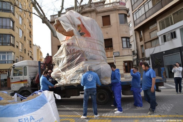 Plantà fallas Dénia 2018 - Port Rotes