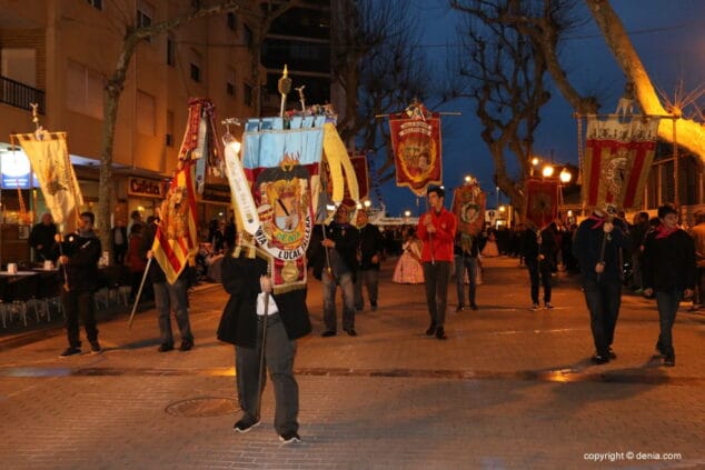 05 crida falleras mayores denia 2018 estandartes