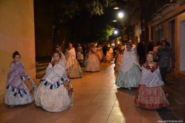 Entrada de Bandas Fallas de Dénia 2018 – Corte de las Falleras Mayores de Dénia