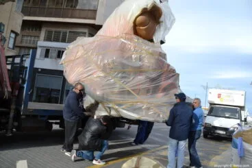 Plantà fallas Dénia 2018 – Port Rotes