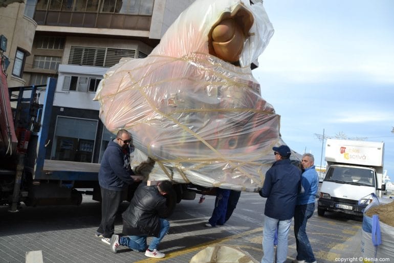 Plantà fallas Dénia 2018 - Port Rotes