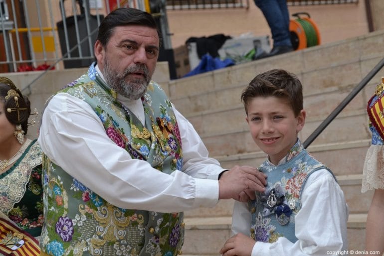Pleitesias a las falleras mayores de Dénia - Falla Oeste