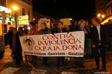 Manifestación Día de la Mujer Dénia – Grup de Dones de Pego
