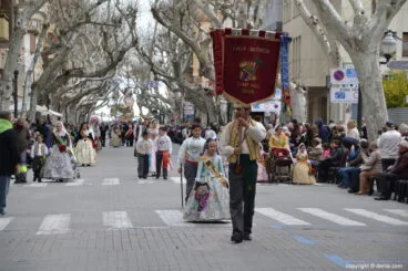 Ofrenda Fallas Dénia 2018 – Falla Camp Roig