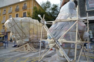 Plantà fallas Dénia 2018 – Centro