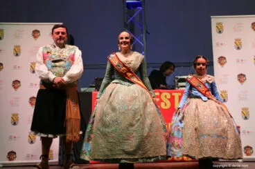 Sopar de Germanor 2018 – Falleras Mayores y presidente de JLF
