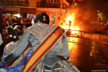 Cremà de las fallas de Dénia 2018 – Melani y Carla