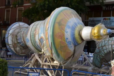 Plantà fallas Dénia 2018 – Centro