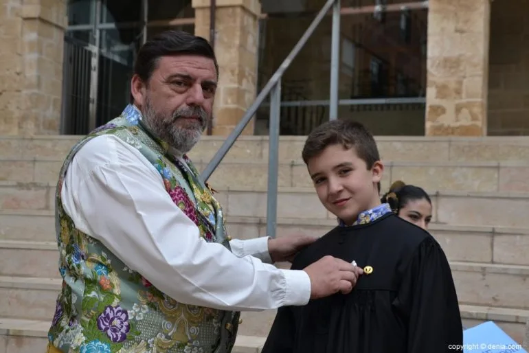 Pleitesias a las falleras mayores de Dénia - Falla Centro