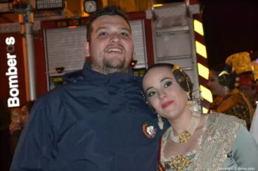 Cremà de las fallas de Dénia 2018 – Melani y Roque