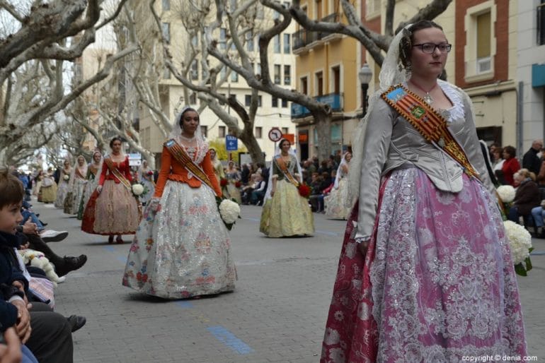 Ofrenda Fallas Dénia 2018 - Falla Diana
