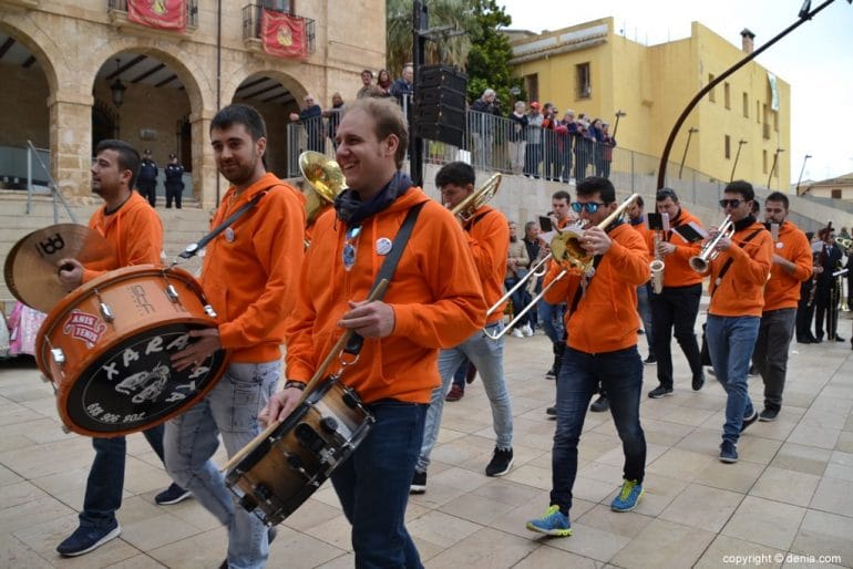 Pleitesias a las falleras mayores de Dénia - Falla Saladar