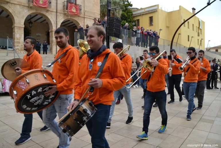 Pleitesias a las falleras mayores de Dénia - Falla Saladar