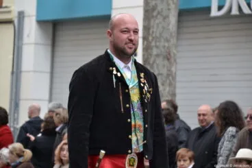 Ofrenda Fallas Dénia 2018 – Presidente Falla Diana