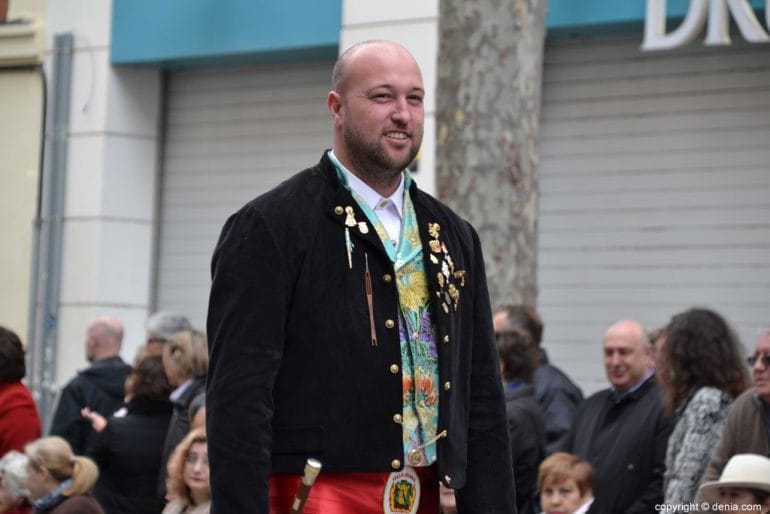 Ofrenda Fallas Dénia 2018 - Presidente Falla Diana