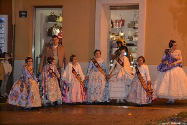 14 crema de las fallas de denia 2018 carla y su corte