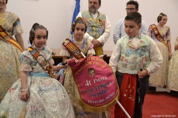 Premios Infantiles fallas Dénia 2018 – 4º Premio Sección Primera falla Les Roques
