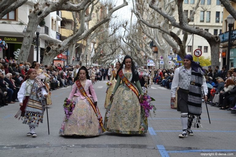 Ofrenda Fallas Dénia 2018 - Cargos Falla Port Rotes