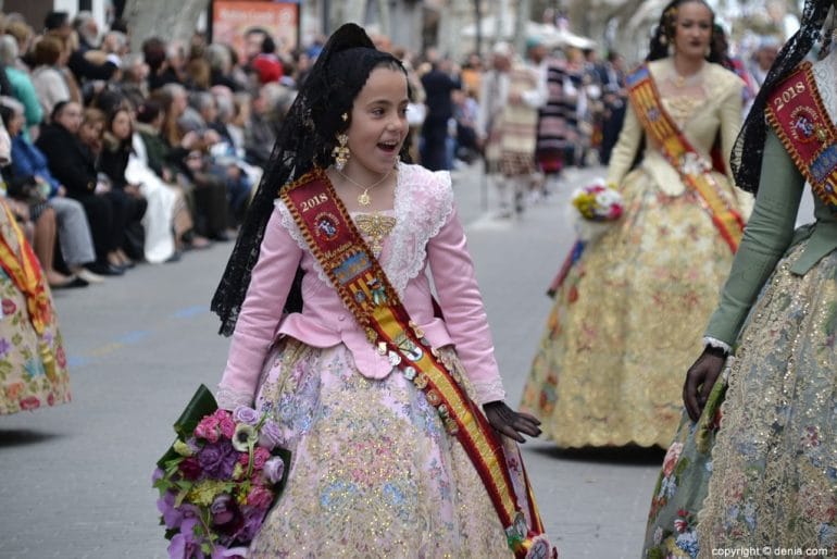 Ofrenda Fallas Dénia 2018 - Cargos Falla Port Rotes