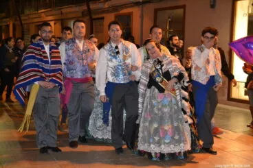 Entrada de Bandas Fallas de Dénia 2018 – Falleros Les Roques