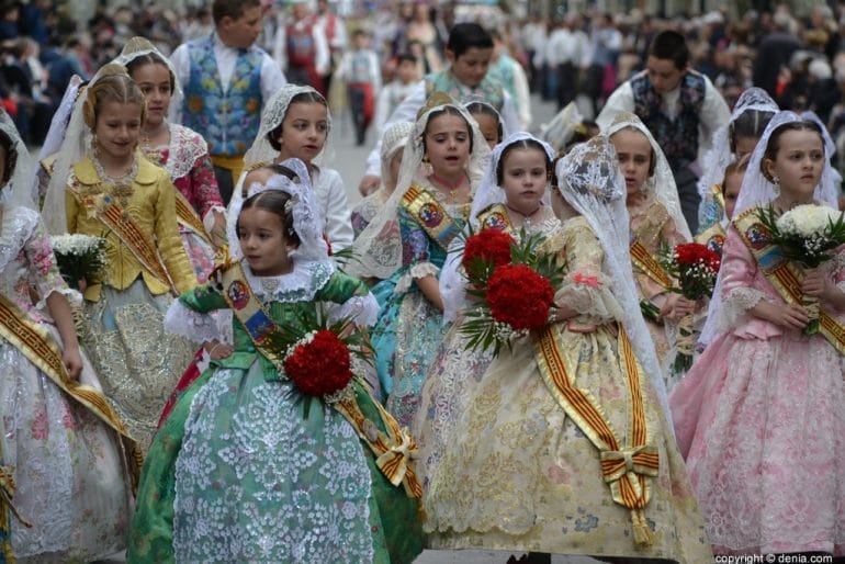 Ofrenda Fallas Dénia 2018 - Falla Oeste