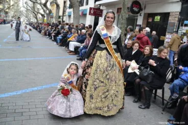 Ofrenda Fallas Dénia 2018 – Falla Oeste