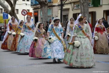 Ofrenda Fallas Dénia 2018 – Falla París Pedrera