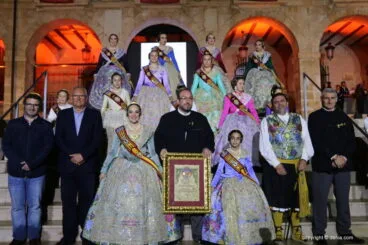 Crida Falleras Mayores Dénia 2018 – En el Ayuntamiento