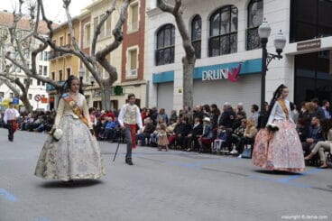 Ofrenda Fallas Dénia 2018 – Falla París Pedrera