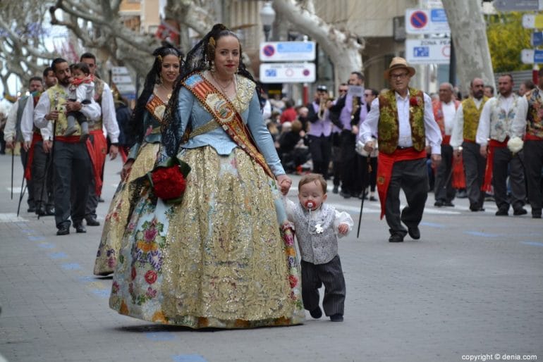 Ofrenda Fallas Dénia 2018 - Falla París Pedrera