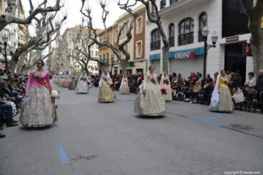 Ofrenda Fallas Dénia 2018 – Falla Centro