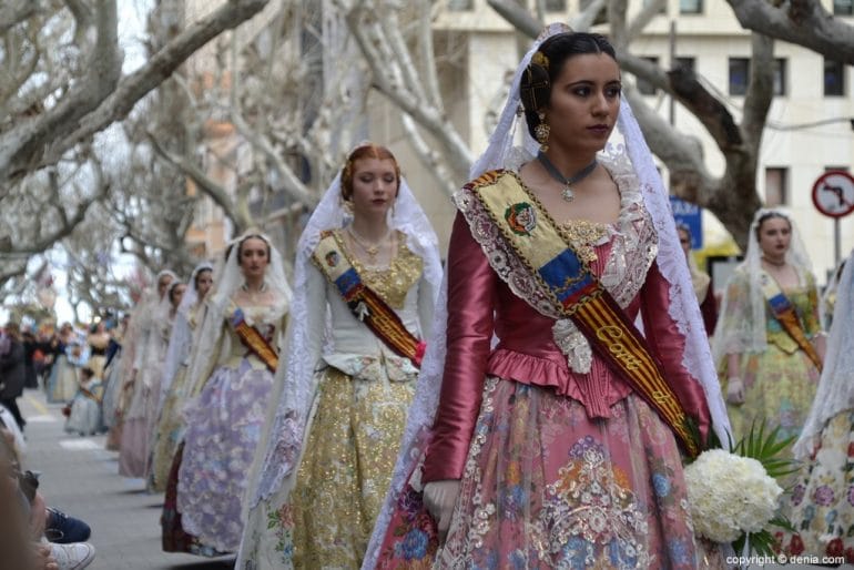 Ofrenda Fallas Dénia 2018 - Falla Centro