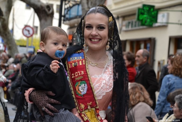Ofrenda Fallas Dénia 2018 - Falla Centro