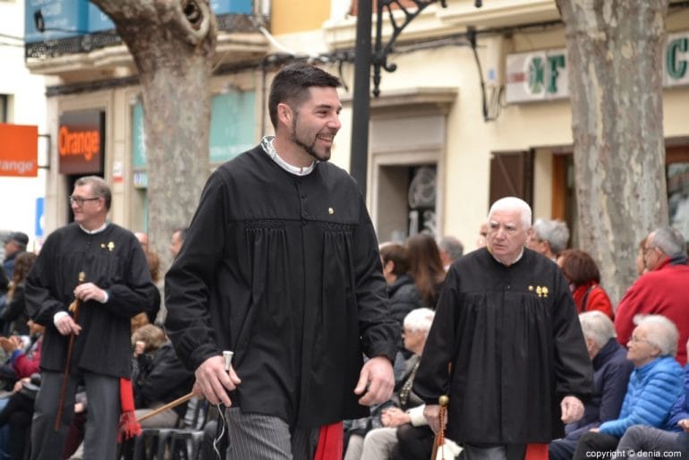 Ofrenda Fallas Dénia 2018 - Presidente Falla Centro