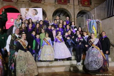 Crida Falleras Mayores Dénia 2018 – Carla con su falla