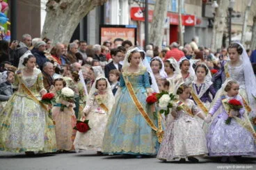 Ofrenda Fallas Dénia 2018 – Falla Baix la Mar