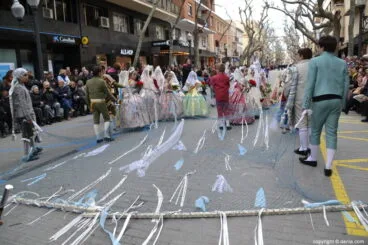 Ofrenda Fallas Dénia 2018 – Falla Baix la Mar