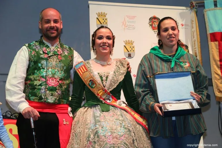 Sopar de Germanor 2018 - 2º premio presentadora falla Saladar