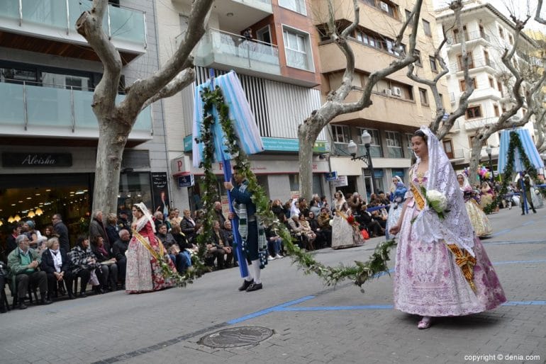 Ofrenda Fallas Dénia 2018 - Falla Baix la Mar