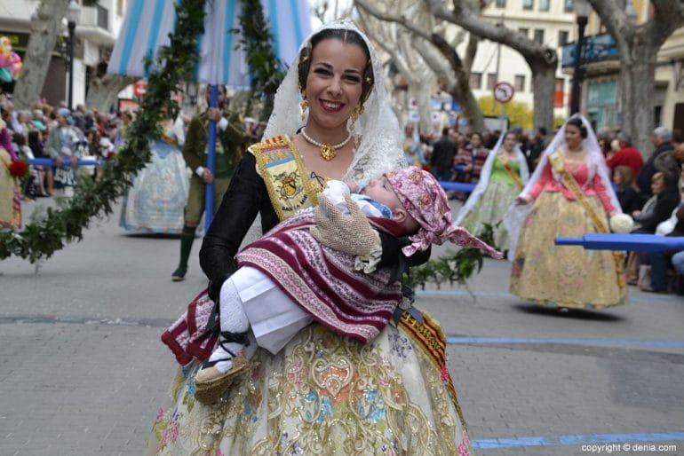Ofrenda Fallas Dénia 2018 - Falla Baix la Mar