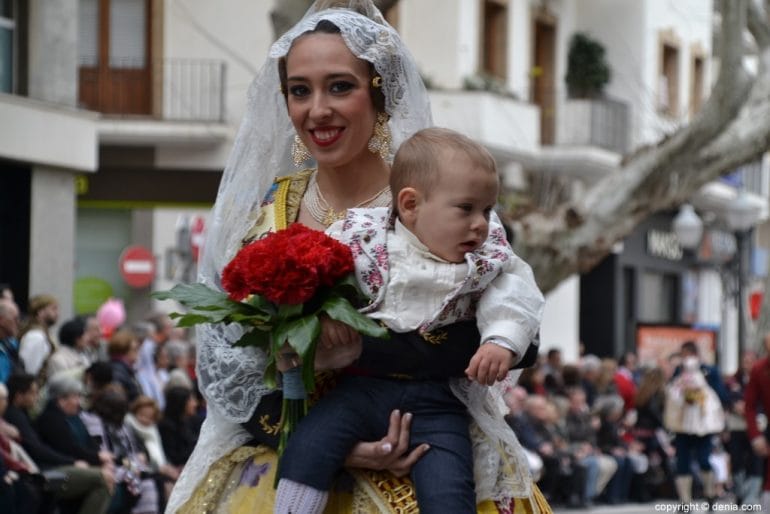 Ofrenda Fallas Dénia 2018 - Falla Baix la Mar