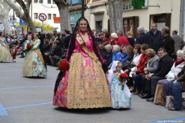 Ofrenda Fallas Dénia 2018 – Falla Baix la Mar