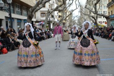 Ofrenda Fallas Dénia 2018 – Invitados JLF