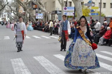 Ofrenda Fallas Dénia 2018 – Falla Darrere del Castell