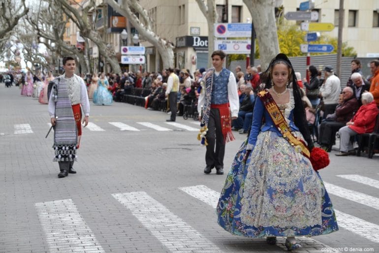 Ofrenda Fallas Dénia 2018 - Falla Darrere del Castell